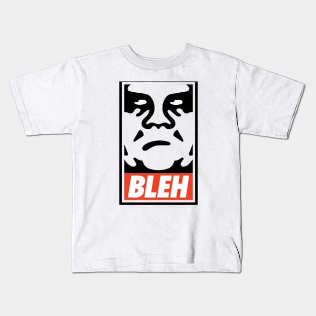 Bleh! Kids T-Shirt by Paagal